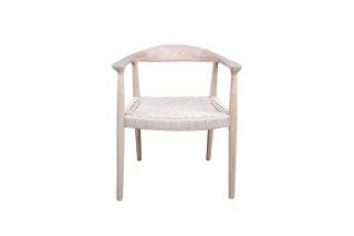 Picture of HANS J WEGNER Round Chair Replica (Natural) - Single