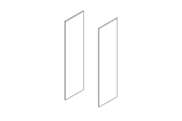 Picture of BESTA Wall Solution Modular Wardrobe - Part B (Oak Color)