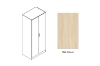Picture of BESTA 2 Door  Wall Solution Modular Wardrobe (AFG) - Oak Color