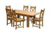 Picture of WESTMINSTER Solid Oak 7PC 59"-79" Extension Dining Set