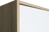 Picture of DUBLIN 3-Door 2-Drawer Wardrobe (White + Oak Color)