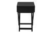 Picture of LINO 1-Drawer Foldable Bedside Table (Black)