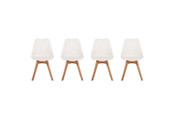 Picture of 【Pack of 4】EFRON Dining Chair (White) 