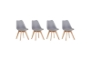 Picture of EFRON Dining Chair (Grey) - 4 Chairs in 1 Carton