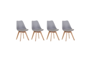 Picture of 【Pack of 4】EFRON Dining Chair (Grey) 
