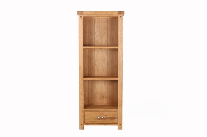 Picture of WESTMINSTER Solid Oak 1-Drawer Bookshelf 