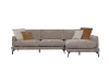 Picture of PALERMO Fabric Sectional Sofa (Brown)