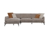 Picture of PALERMO Fabric Sectional Sofa (Brown)