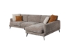 Picture of PALERMO Fabric Sectional Sofa (Brown)