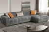Picture of GENOA Fabric Sectional Sofa (Grey) - Facing Right