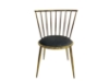 Picture of MARBELLO Gold Frame Velvet Dining Chair (Grey)