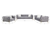 Picture of NORFOLK Button-Tufted Velvet Sofa Range (Grey)