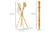 Picture of ENDER 71" Bamboo Coat Rack Stand (Oak)