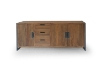 Picture of SUMATRA 3-Door 3-Drawer Solid Teak Wood Sideboard