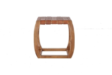 Picture of GYDAN Square Stool (Genuine Cowhide)