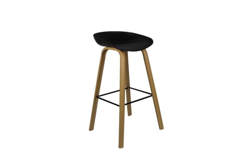 Picture of PURCH H25.5" Counter Height Stool Metal Legs (Black)