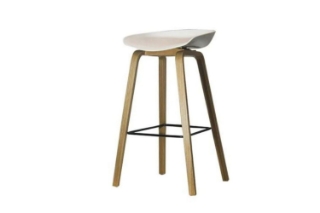Picture of PURCH H29.5" Barstool Metal Legs (White) - Single
