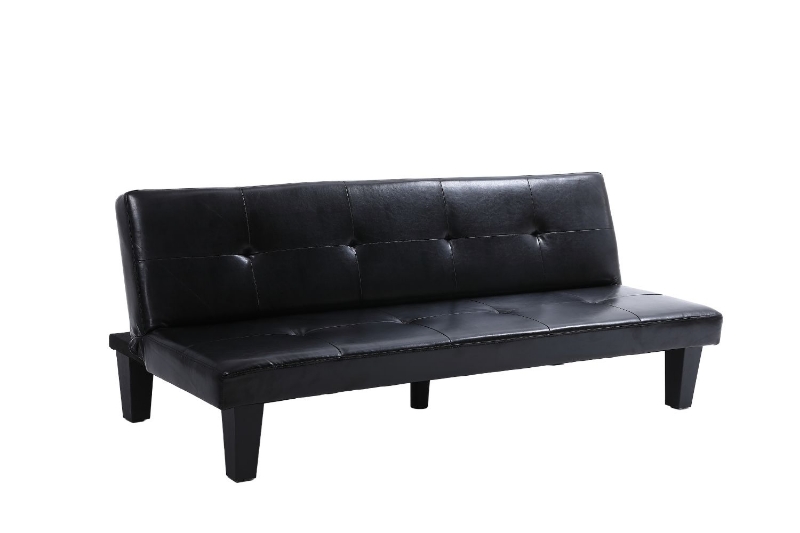 Picture of LARKIN Air Leather Sofa Bed (Black)