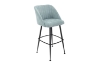 Picture of CONNOR Velvet Bar Chair (Blue)