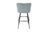 Picture of CONNOR Velvet Bar Chair (Blue)