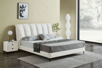 Picture of ALANYA Bed Frame in Queen Size (White)