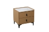 Picture of SHELL DREAM 2-Drawer Bedside Table (Brown)