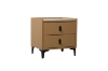 Picture of SHELL DREAM 2-Drawer Nightstand (Brown)