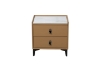 Picture of SHELL DREAM 2-Drawer Nightstand (Brown)