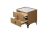 Picture of SHELL DREAM 2-Drawer Nightstand (Brown)