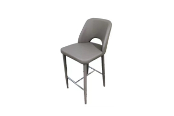 Picture of EVE PU Leather Bar Chair (Dark Grey) - Single