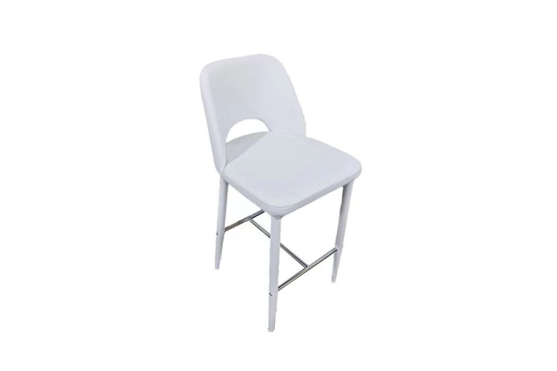 Picture of EVE PU Leather Bar Chair (White) - Single
