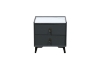 Picture of CUBA 2-Drawer Nightstand (Dark grey)