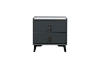 Picture of CUBA 2-Drawer Bedside Table (Dark grey)