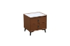 Picture of CUBA 2-Drawer Nightstand (Brown)