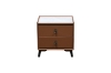 Picture of CUBA 2-Drawer Bedside Table (Brown)