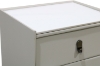 Picture of AUGUSTA 2-Drawer Bedside Table (Light Grey)