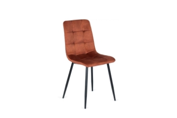 Picture of CAPITOL Velvet Dining Chair (Brown)