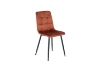 Picture of CAPITOL Velvet Dining Chair (Brown) - Single