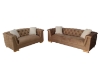 Picture of MALMO Velvet Sofa Range with Pillows (Cream) - Loveseat+Sofa Set	