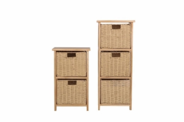 Picture of HONY Cabinet with 2/3 Paper Rope Basket