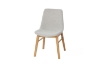 Picture of LARSSON Solid Ash Wood Dining Chair (Red/Grey)