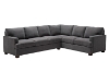 Picture of OLYMPIA Fabric Sectional Sofa (Dark Grey) - 2 Seater Facing Left