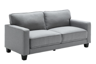 Picture of LANCASTER Fabric Sofa Range (Grey) - Sofa