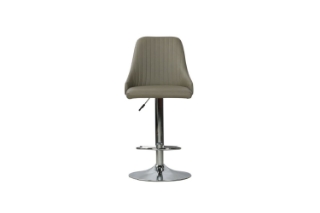 Picture of POPPY Height Adjustable Bar Chair (Light Grey) - Single