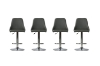 Picture of POPPY Height Adjustable Bar Chair (Dark Grey)