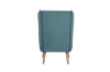 Picture of MOSSMAN Velvet Lounge Chair Natural Wood Legs (Celadon)