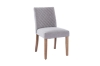 Picture of IVAN Fabric Dining Chair with Walnut Rubber Wood Legs - 2 Chairs in 1 Carton 