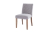 Picture of 【PACK OF 2】IVAN Fabric Dining Chair with Walnut Rubber Wood Legs - 2 Chairs in 1 Carton 