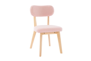 Picture of TALIA Velvet Dining Chair (Pink) - Single