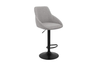 Picture of ZACH Height Adjustable Bar Chair (Grey) - Single